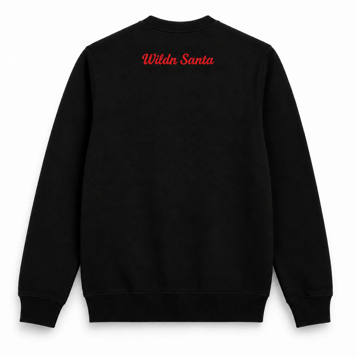 Santa Swag sweater back detail